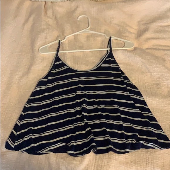 navy / white tank top - Picture 2 of 2